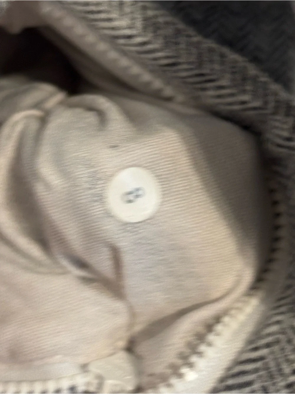 Lululemon Be Present Jacket in the heathered herringbone